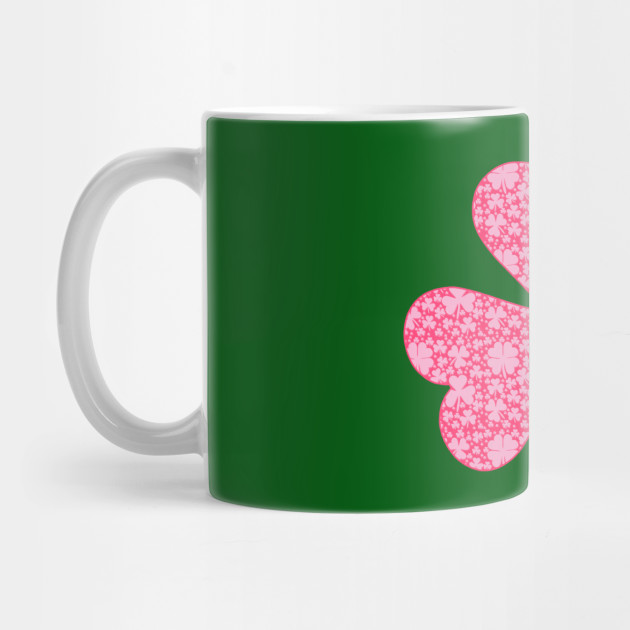 Pink Shamrocks for St Patricks Day